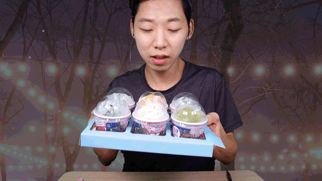 [Sub]ASMR : 아이스크림 소리 가득 아이스크림 먹방 asmr ! ice cream mukbang asmr , whispering ,