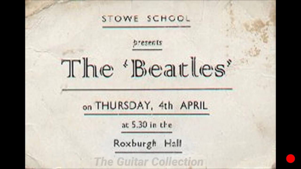 The Beatles in1963 at Stowe! I was there! The Real Story!!