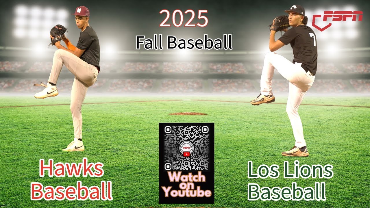 2025 Fall baseball Hawks baseball vs Los Lions Baseball from Westland Gardens Park #fspn ￼#foryou 