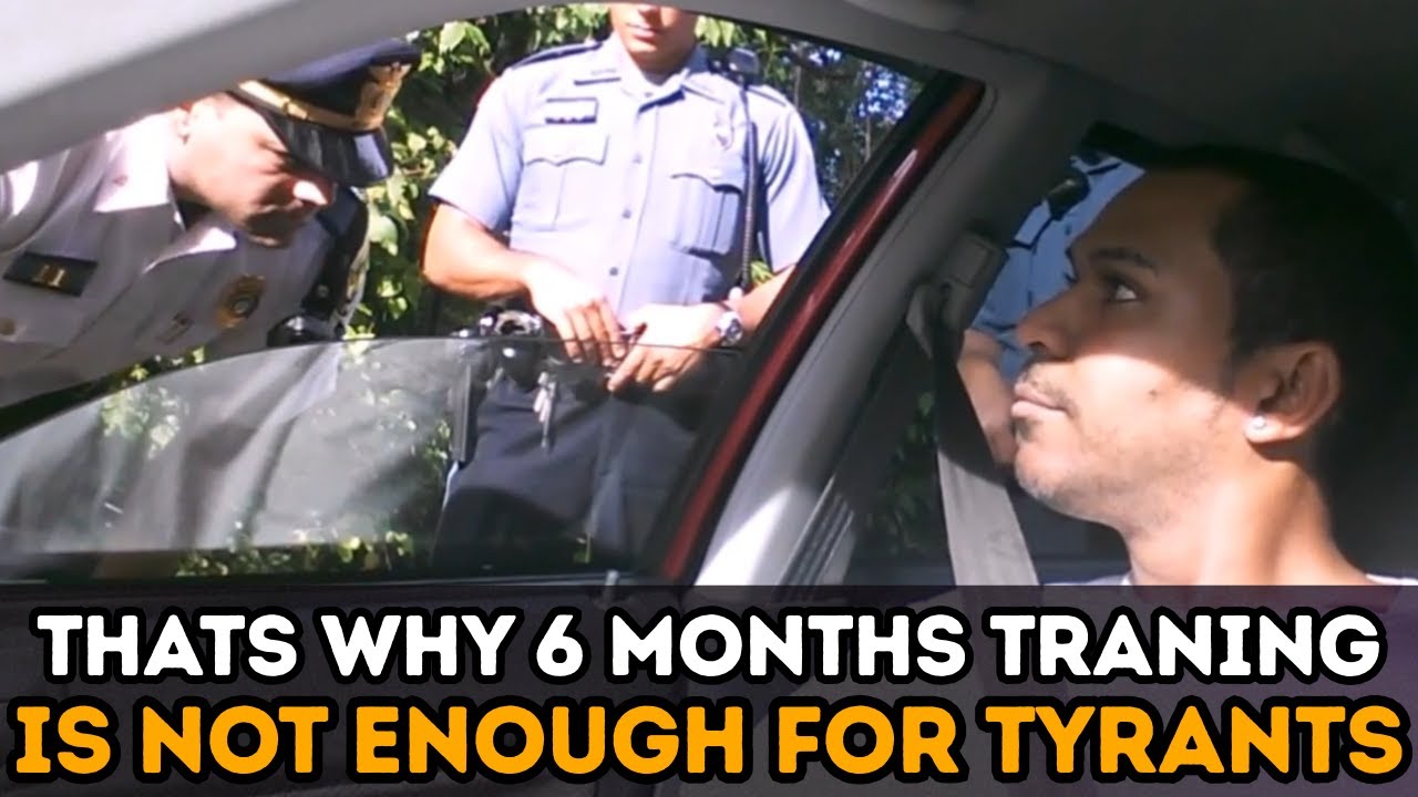 Officers Demand Passenger ID And Prove They Don't Know The Law At All