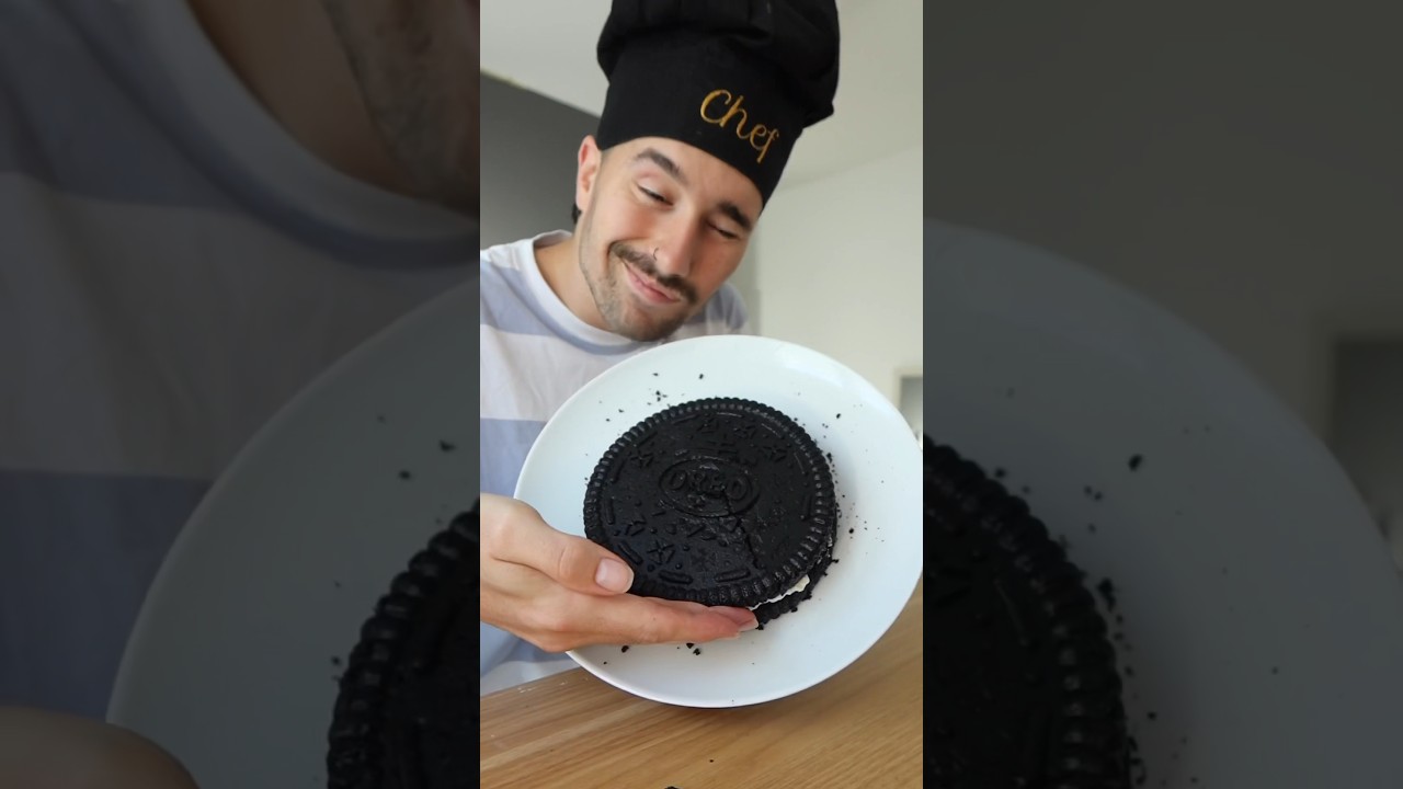 RECETA VIRAL de la OREO GIGANTE del NO REACTION