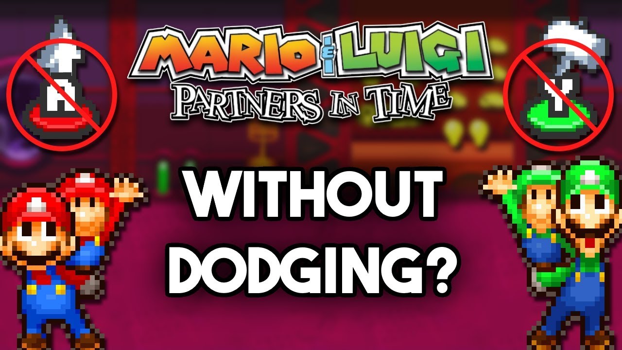 Is it Possible to Beat Mario & Luigi: Partners in Time's Bosses Without Dodging?