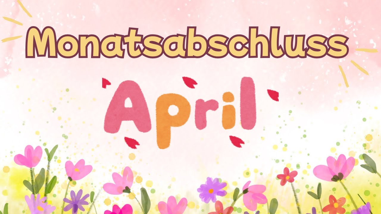 Monatsabschluss April 2025 🏵️I Sparen mit der Umschlagmethode🌞