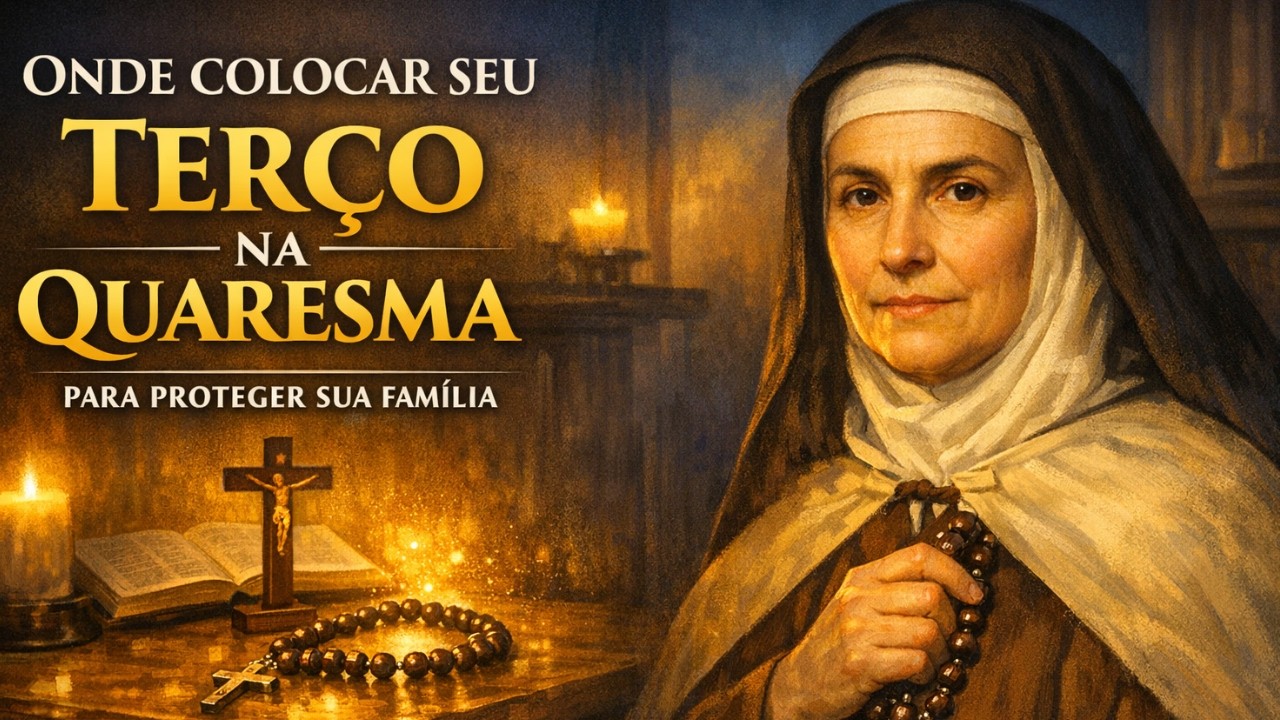 Onde Deixar Seu Rosario durante a quaresma para proteger sua familia - Santa Teresa
