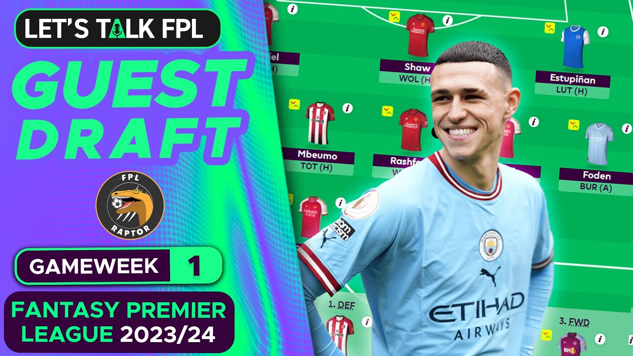 FPL LATEST DRAFT & Q&A WITH @FPLRaptor  | Fantasy Premier League Tips 2023/24
