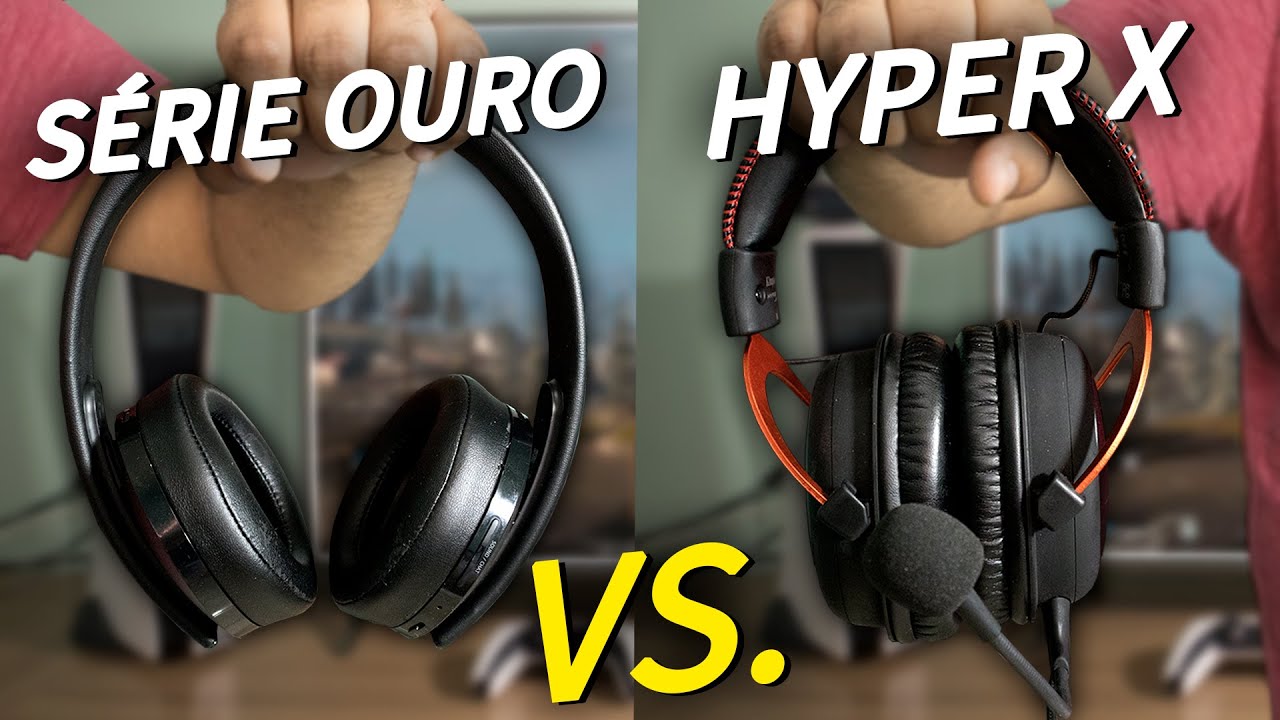 MELHORES HEADSETS para o PS5 (SONY X HYPERX)