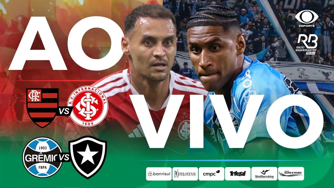 AO VIVO | FLAMENGO (0) X (1) INTER | 2ª RODADA | BRASILEIRÃO | RÁDIO BANDEIRANTES POA (04/02/26)