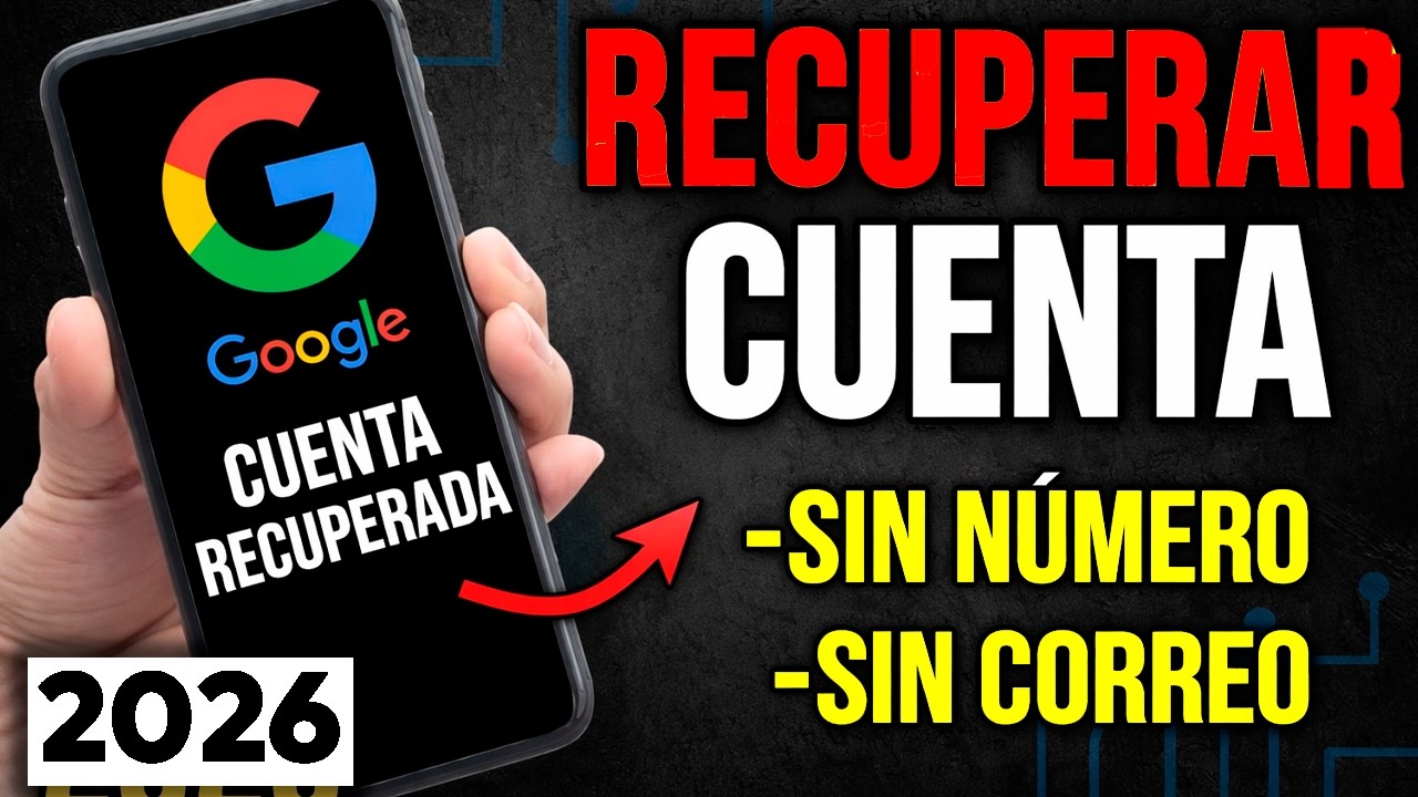 Cómo RECUPERAR tu Cuenta de Gmail SIN Teléfono de Verificación, SIN Códigos y SIN 2FA 🔐