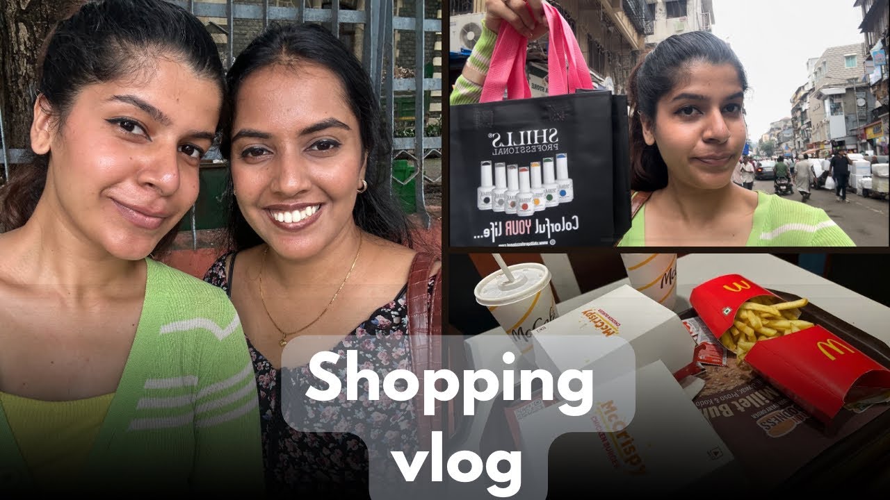 Nail-art 💅shopping vlog 🛍️|| travelstruggle ||food|| Maahi Belwalkar @ShillsProfessional.Official 