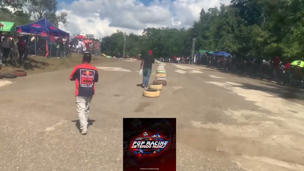 CARRERAS COMPLETA EN LA BARRANQUITA EN LA CATEGORÍA 70 RACING 