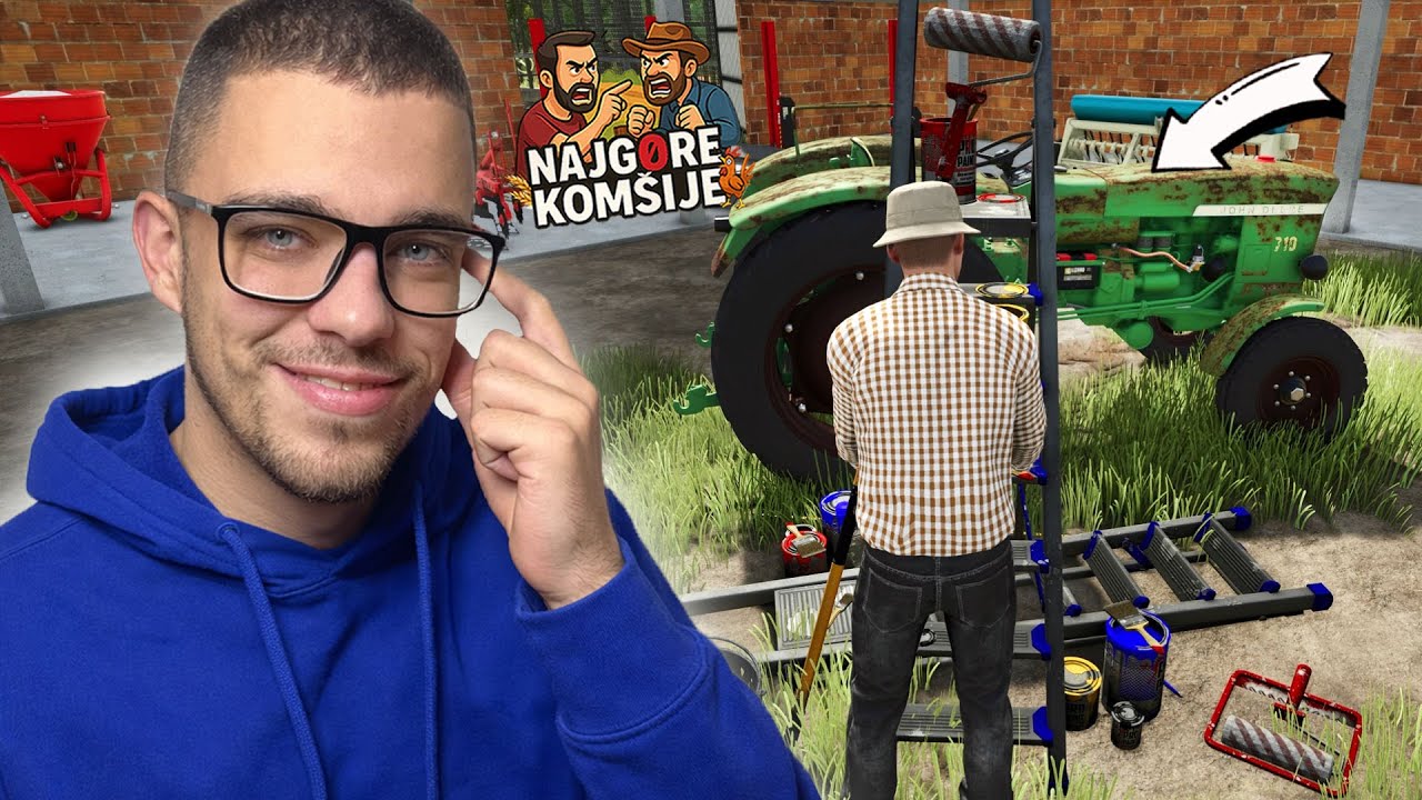 SREDJUJEM SVOJ NOVI TRAKTOR #ep39 / NAJGORE KOMSIJE