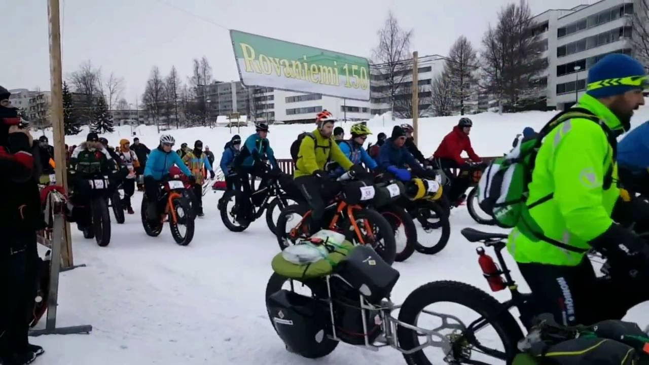 Rovaniemi 66&ordm; North Winter Ultra Race by Luis Arg&uuml;elles. Fatbike.