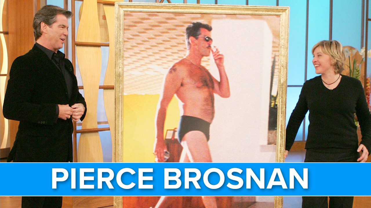 Pierce Brosnan Ate Fire as a Street Performer