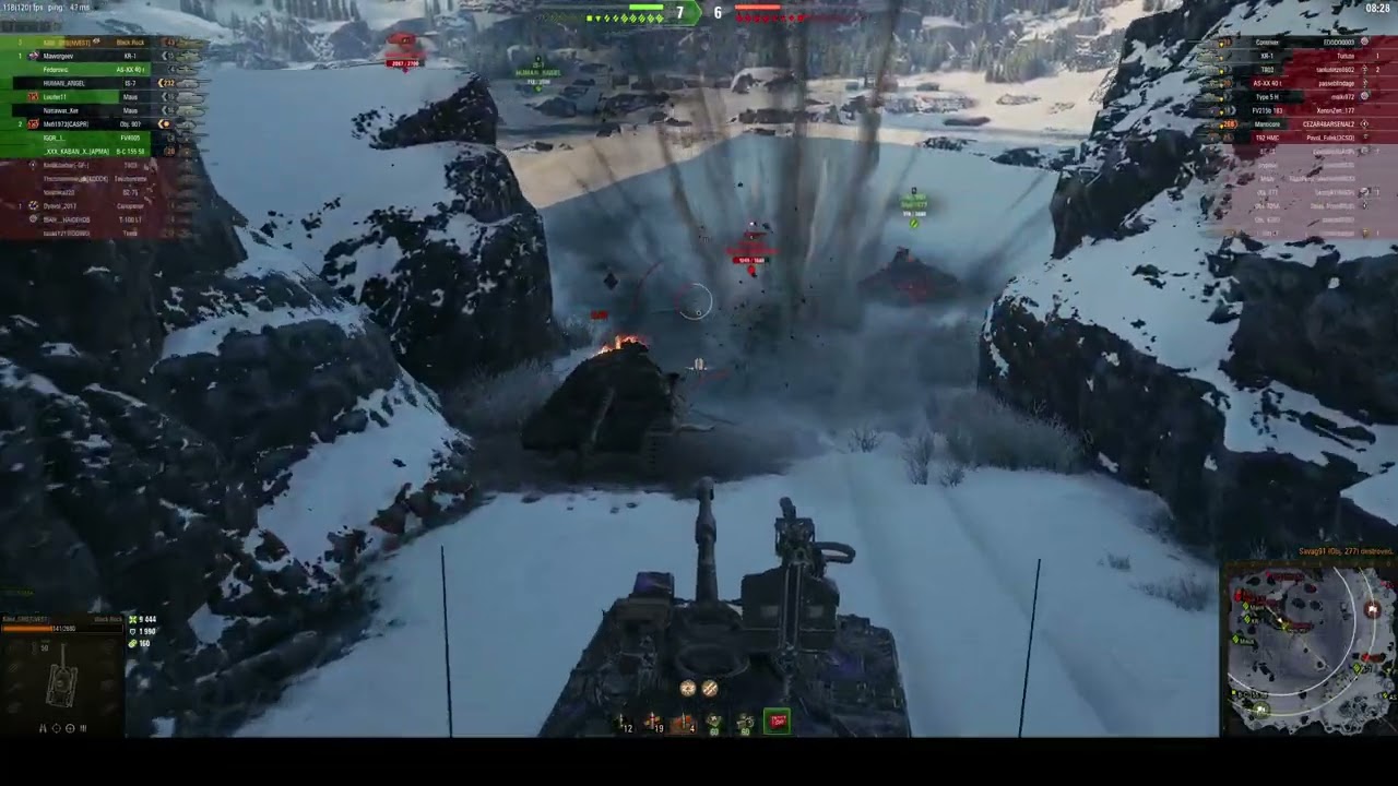Black Rock - 15 583 damage / 5 kill / 3 050 blocked / 707 assist