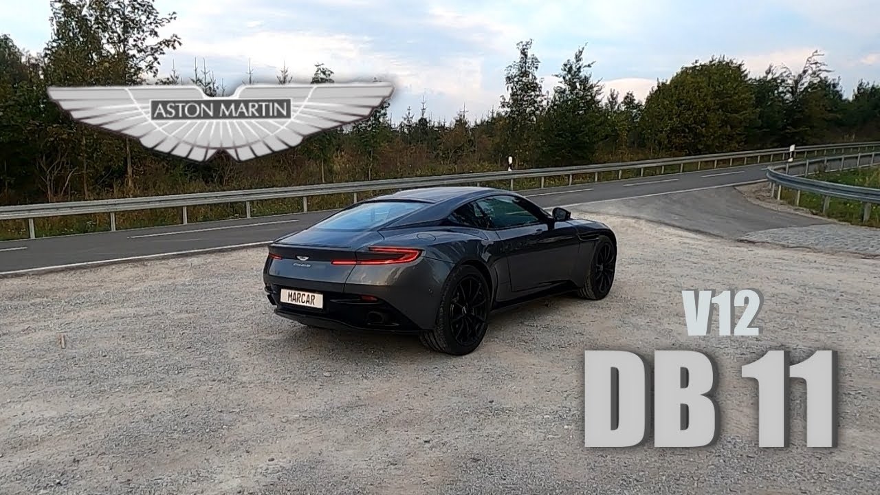 Aston Martin DB11 V12 AMR Brutal Sound HighSpeed 300 km/h German Autobahn Review POV by MarCar