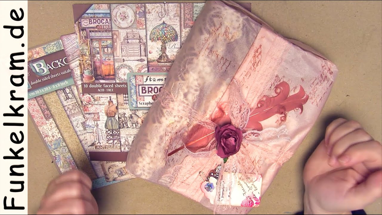 Junk Journal, Brocante das Katastrophenjournal, Fliptrough