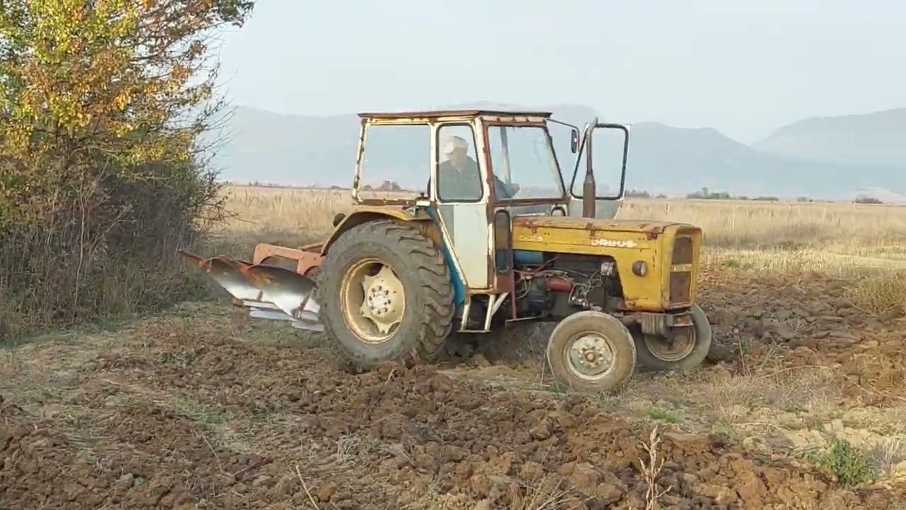 URSUS C 355 ORANJE PLOWING 2024 DRAGAN JORDANOSKI