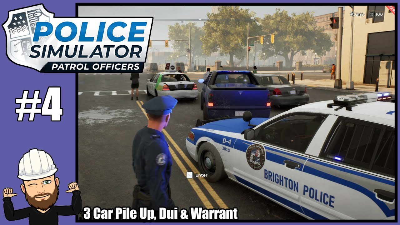 3 Car Pile Up, Dui & Warrant - Police Simulator Patrol Officers #4 - Full Release