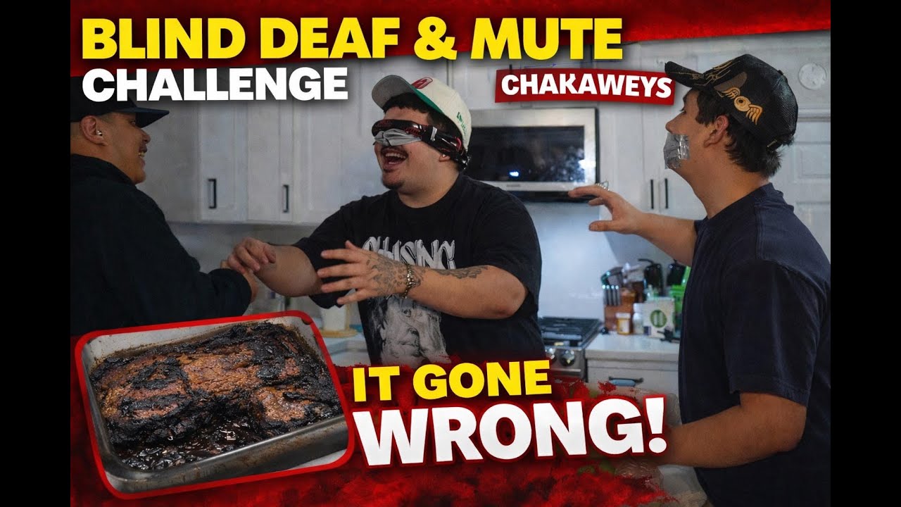Blind, Deaf, and Mute Challenge | Chakaweys