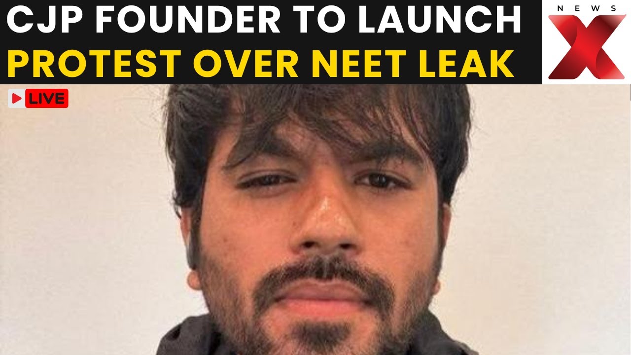 Neet Paper Leak LIVE: CJP Founder Abhijeet Dipke to Launch Protest Over NEET Leak Issue | NewsX