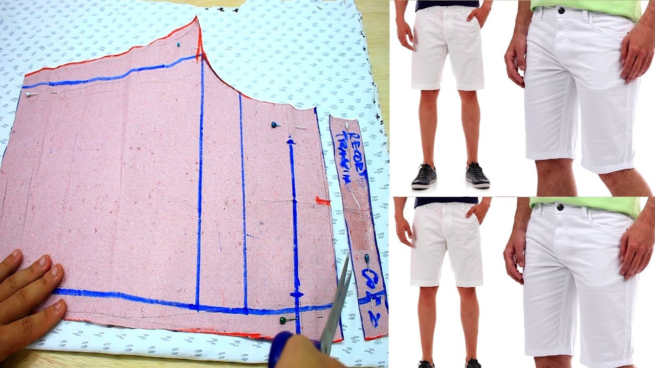 Bermuda Masculina: Aprenda Como Cortar uma Bermuda Masculina