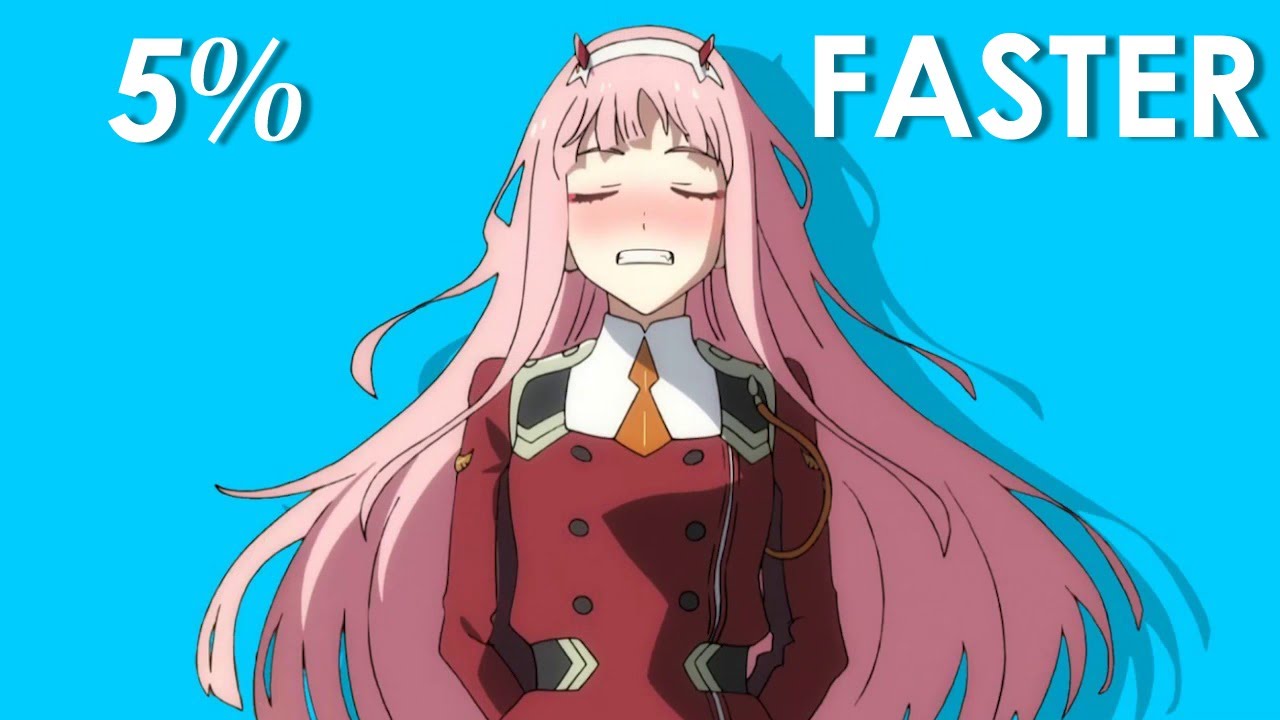 Phao - 2 Phut Hon (KAIZ Remix) but with each new girl, the speed increases by 5%