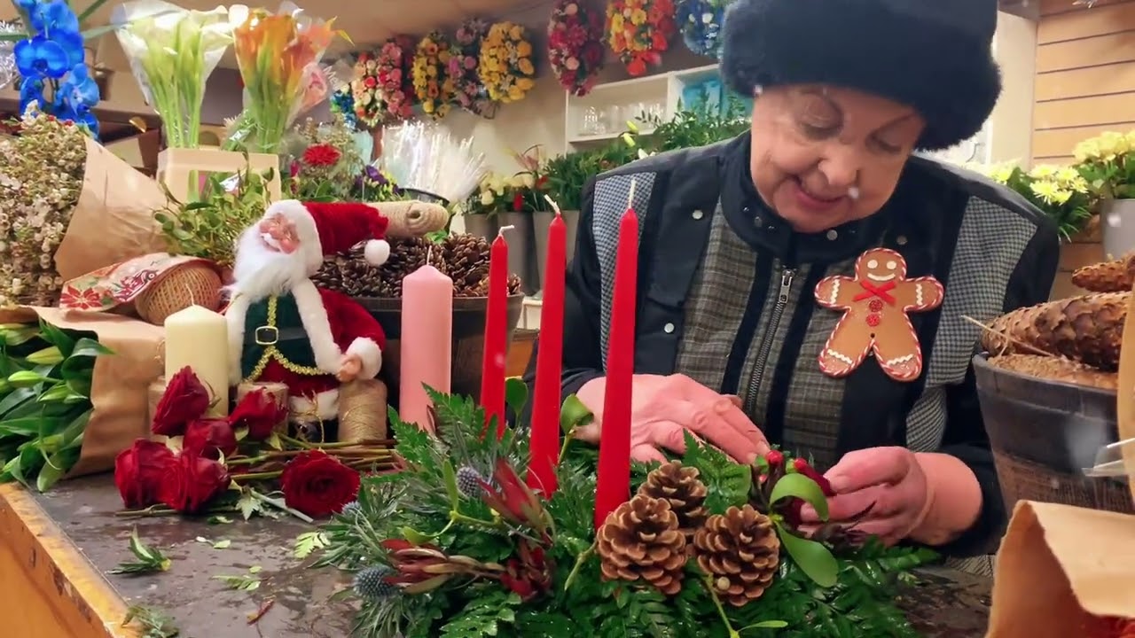 Nixon Florists at #christmas time  #frommullingarinmullingar 
