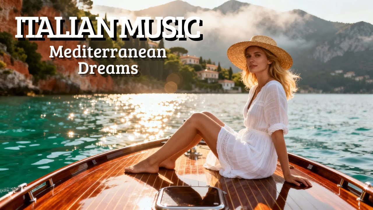 Italy Coastal Ambience 🎶 Mediterranean Music for 2+ Hours Italian Riviera Deep Relaxation