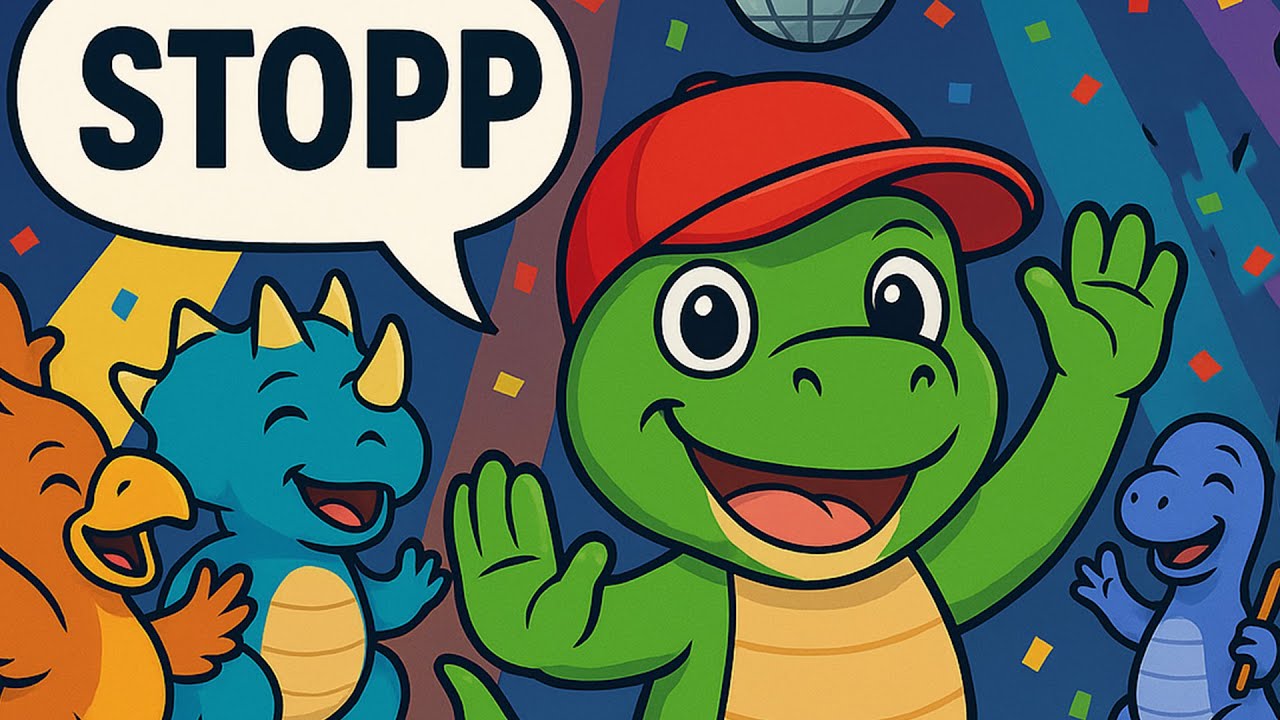 🎵 Klingodino &ndash; Das Dino Stopptanz Lied f&uuml;r Kinder | Dino Tanz & Kinderdisco