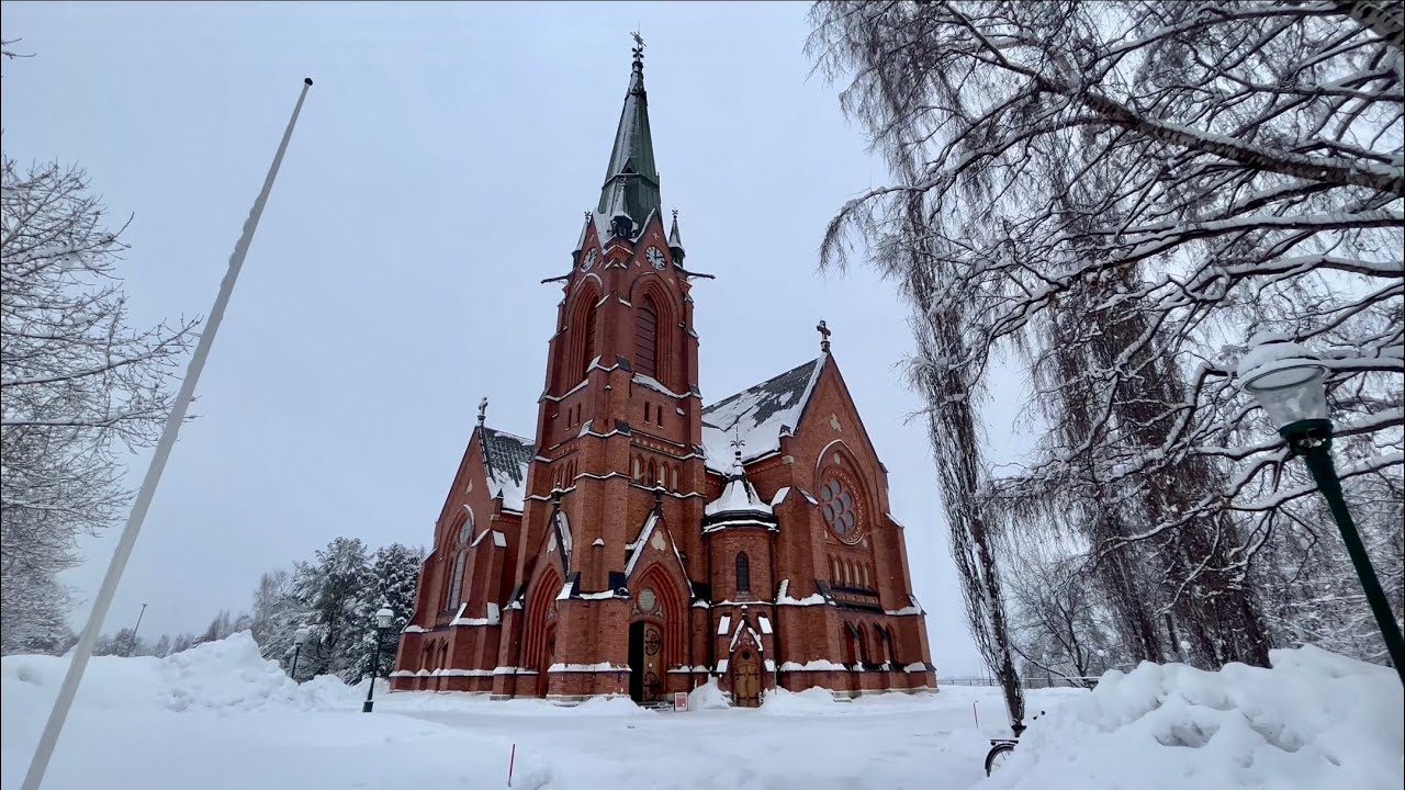 Umeå stads kyrka. Umeå. Sweden