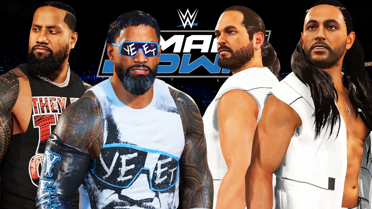 The Usos VS The Young Bucks - Dream Match - WWE 2K25