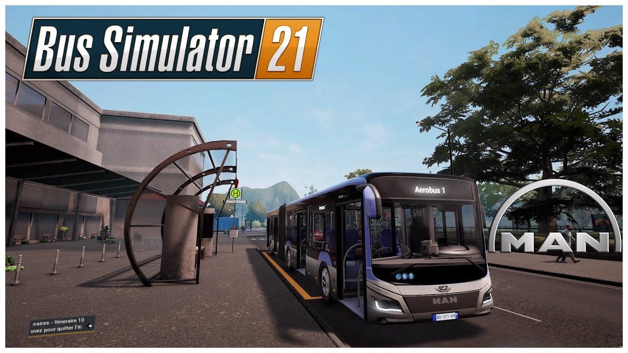 BUS SIMULATOR 21 - Direction le centre-ville en New Man [ 2/2 ]
