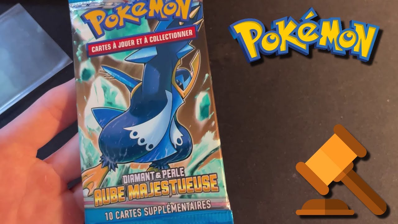 ASMR - Je gagne un booster Pokémon ULTRA RARE aux enchères 🔥🤩