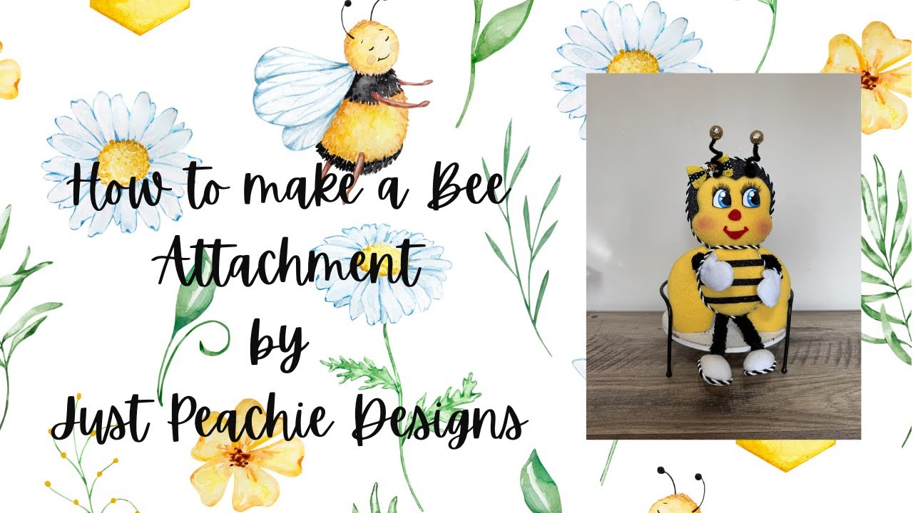 How to make Bee Wreath Attachment