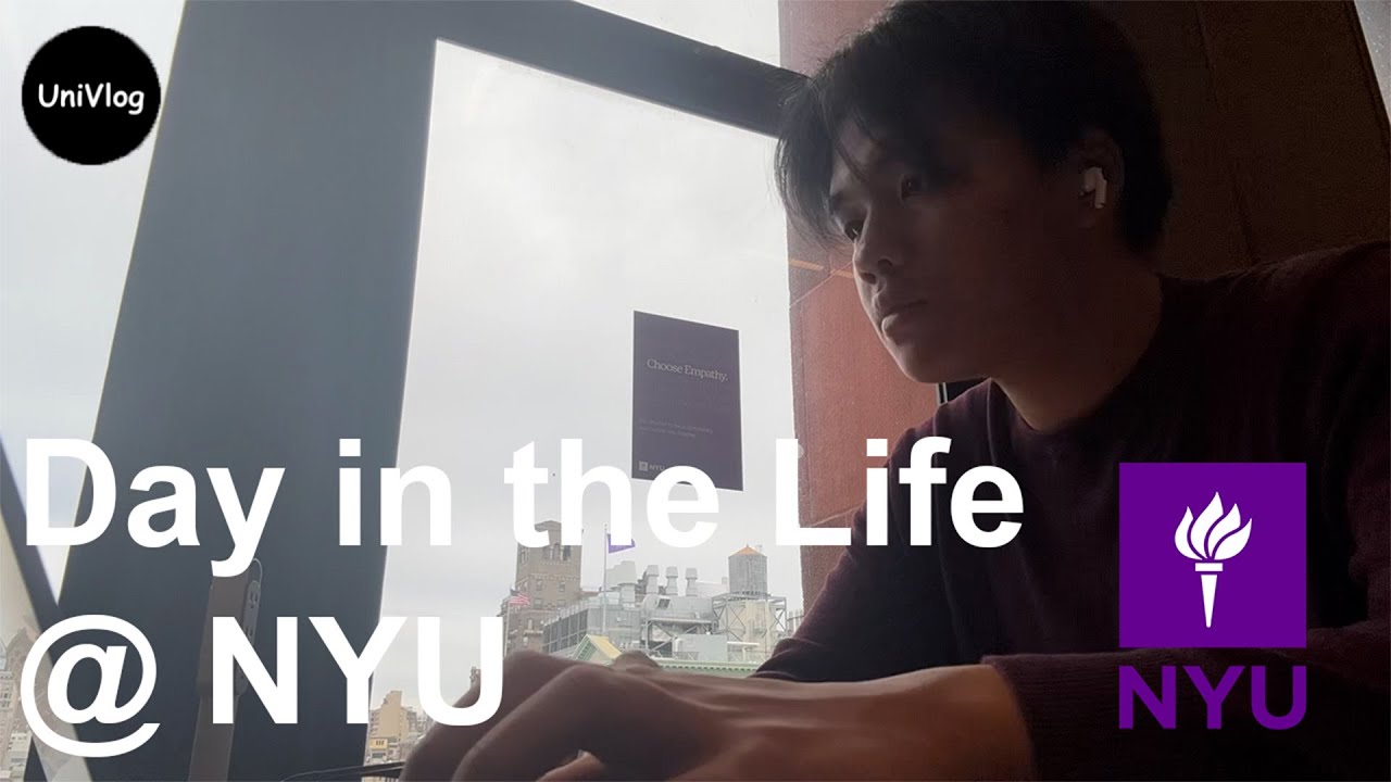 Day in Life of Math/CS Major at New York University | UniVlog#2 | Yuyang