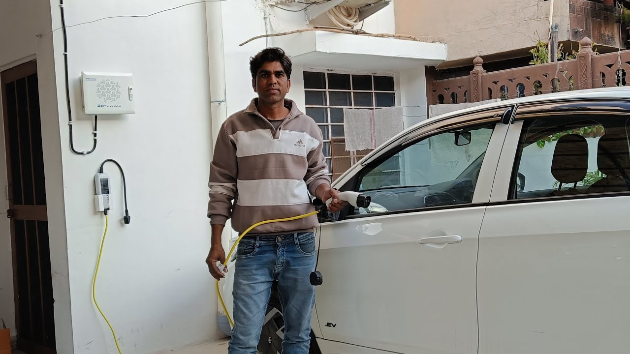 Tiago EV charger installation at home 🏠
