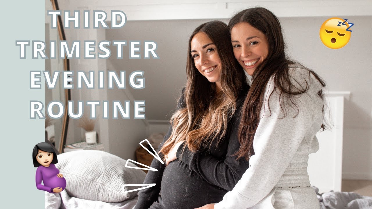 pregnant evening routine! | third trimester with twins