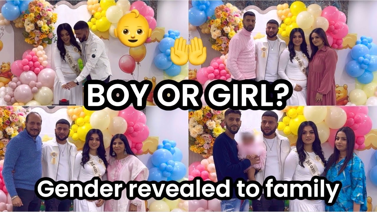 BOY OR GIRL? 🧒 👶|| GENDER REVEALED TO FAMILY 🤲🎉