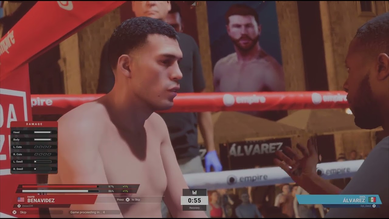  PS5 David Benavides vs Canelo.