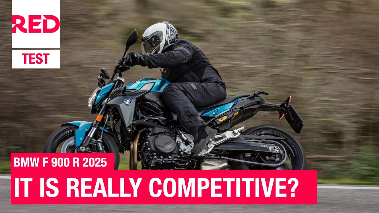 BMW F 900 R 2025  - test ride - can the new bike from Munich now compete with the best naked bike?