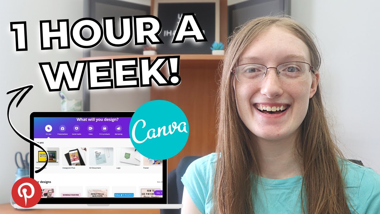 How I Create a WEEK’S WORTH of Pins in ONE HOUR!
