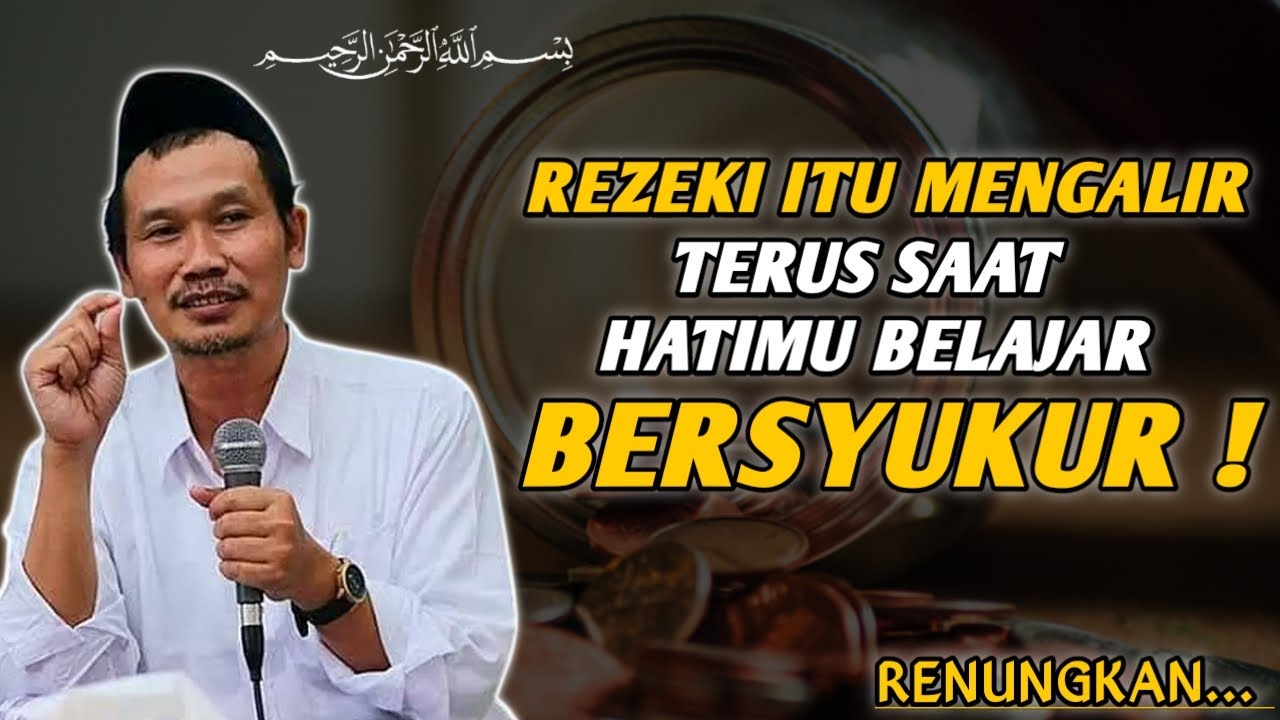 Pengajian gus baha || Sadarilah... Rezeki Itu Mengalir Tanpa Henti