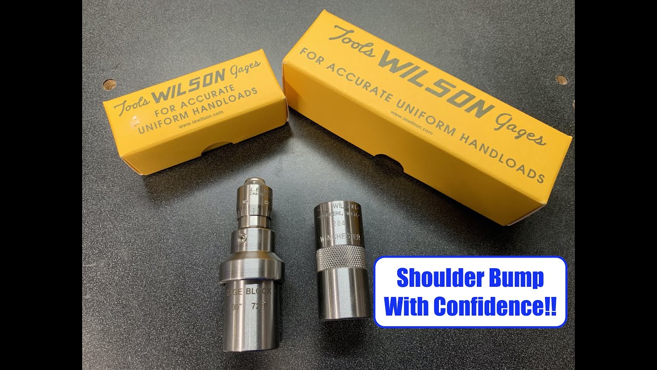Master Shoulder Bump Measurements with the L.E. Wilson Case Gauge Depth Micrometer