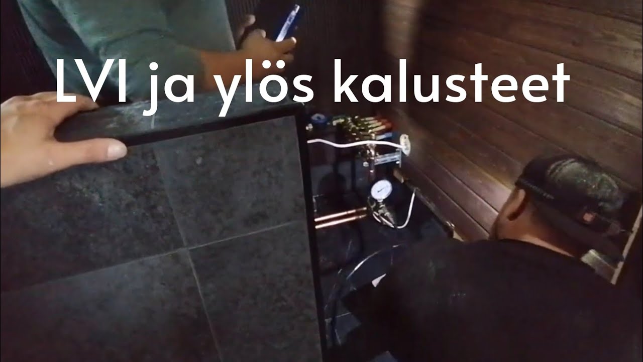 Remppap&auml;iv&auml;kirja jakso 81 | yl&auml;kerran kalusteet ja loput LVI - ty&ouml;t