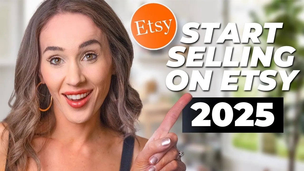 НАЧНИТЕ ПРОДАВАТЬ на ETSY 💸 Руководство для начинающих 2025 за 5000 долларов в месяц