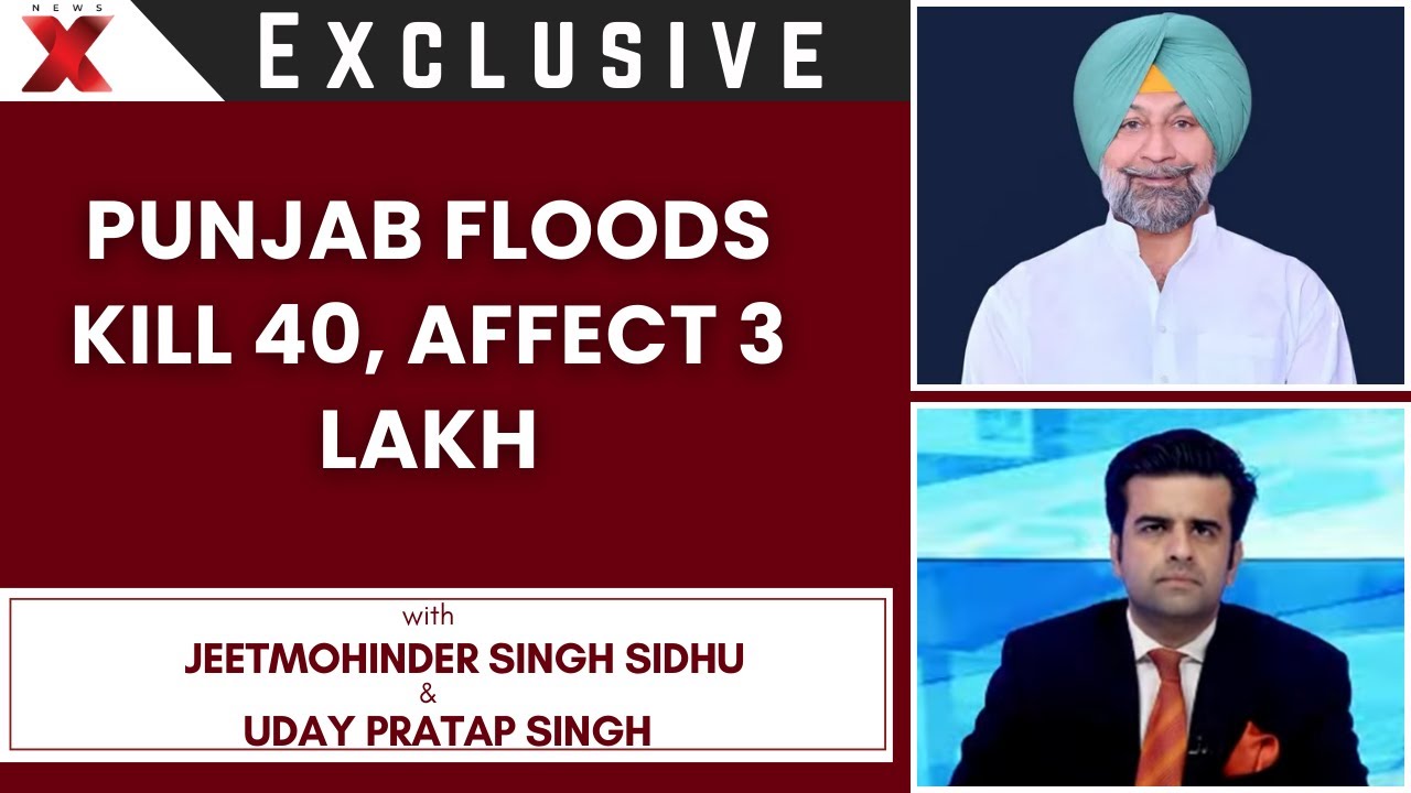 Jeetmohinder Singh Sidhu on Punjab Floods: 40+ Dead, PM Modi to Review Relief Efforts Tomorrow