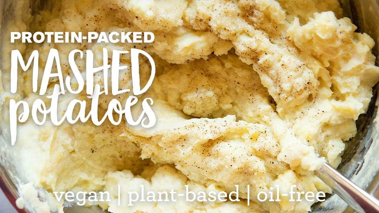 Vegan Mashed Potatoes (plant-based, oil-free)