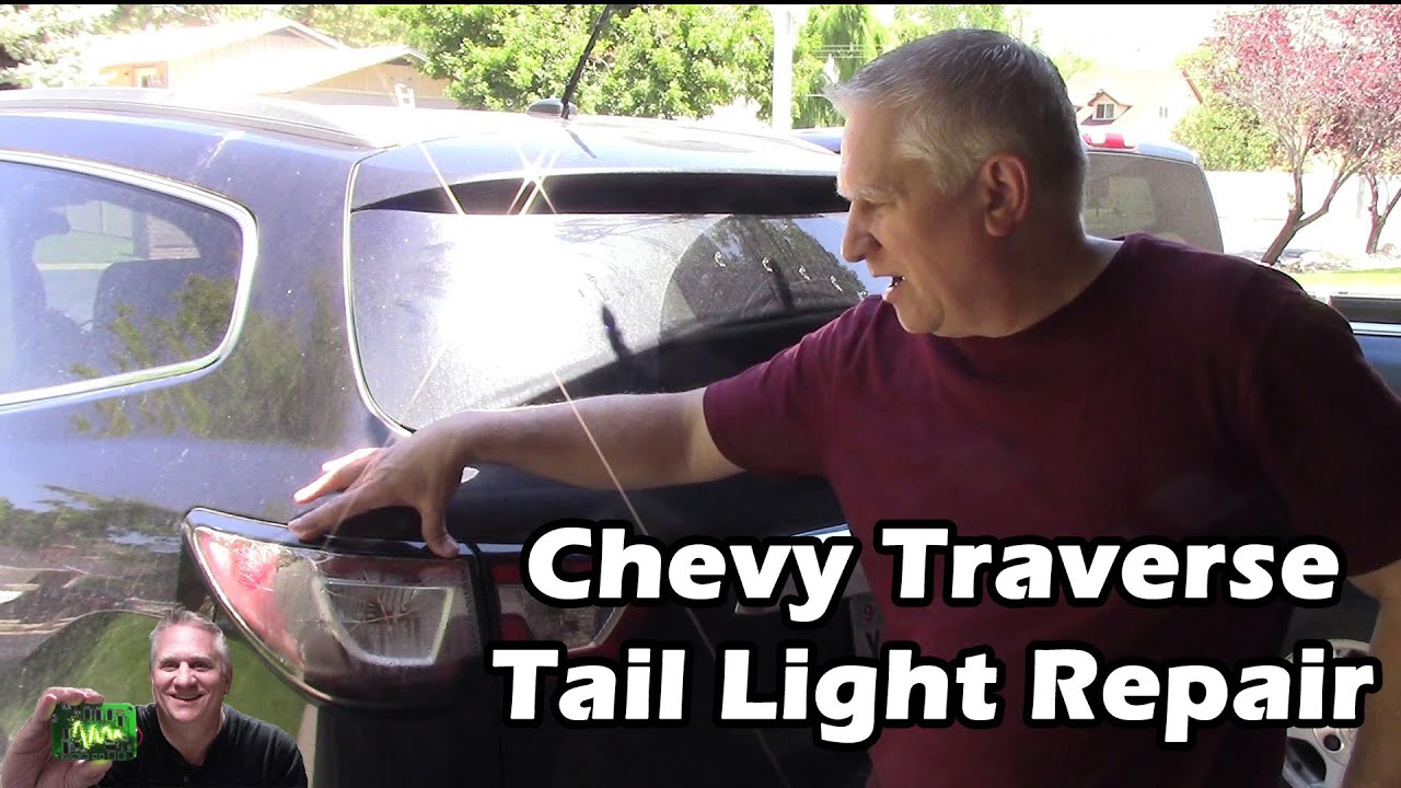 How to Replace a Broken Chevy Traverse Taillight - Driver and Passenger Sides