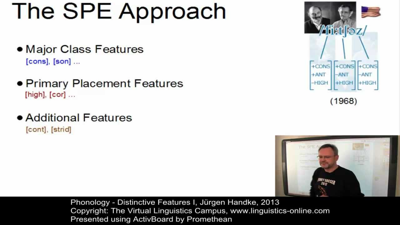 PHY103 - Distinctive Features I