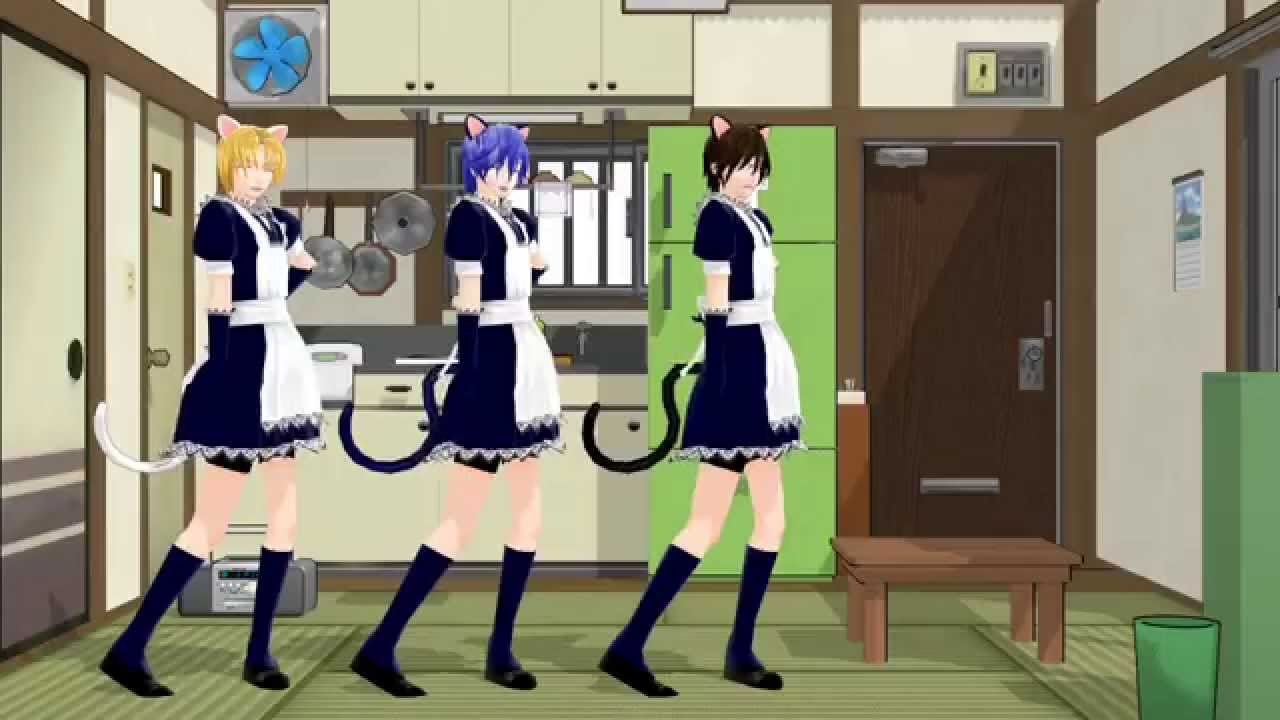 【MMD】 ハイファイレイヴァー 【KAITO・ソラ・VY2】